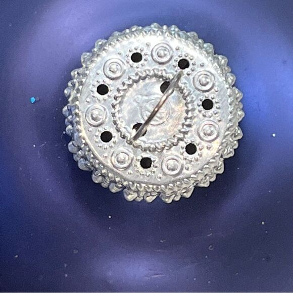 Christmas by Krebs Glass Snowman 12 Ornament Set Periwinkle Glitter - Picture 4 of 14